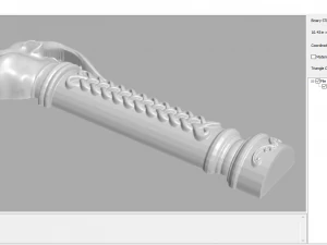 mah - knife handle g02 3D Print Model