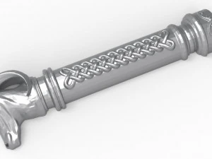 mah - manche de couteau g03 Modèles 3D en vedette