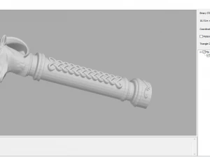 mah - knife handle g03 3D Print Model
