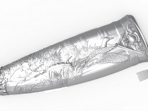 mah - knife handle g04 3D Print Model