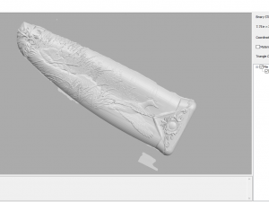 mah - knife handle g04 3D 프린트 모델