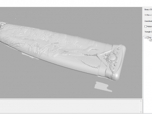 mah - knife handle g04 3D 프린트 모델