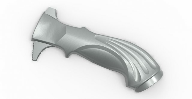mah - knife handle h02 Modèle 3D .c4d .max .obj .3ds .fbx .stl .blend 