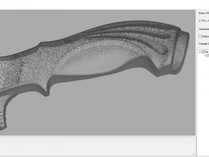 mah - knife handle h02 3D Model