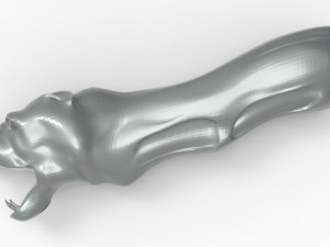 mah - knife handle h03 3D Model