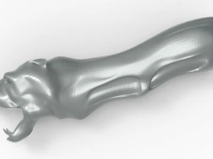 mah - manche de couteau h03 Modèle 3D