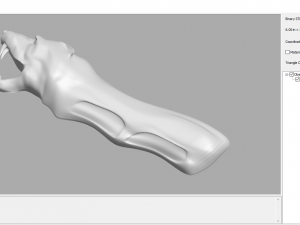 mah - knife handle h03 3D Модель