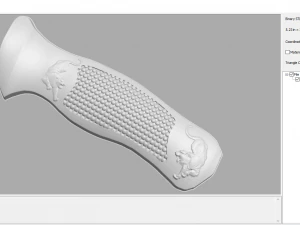 mah - knife handle h04 3D Model