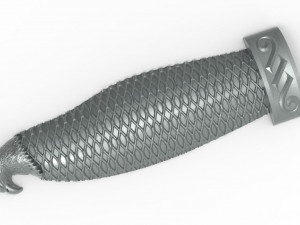 mah - knife handle i01 3D Model