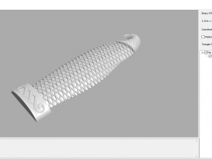 mah - knife handle i01 3D Модель