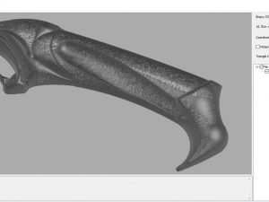 mah - knife handle i03 3D Model