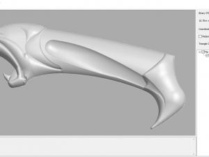 mah - knife handle i03 3D Model