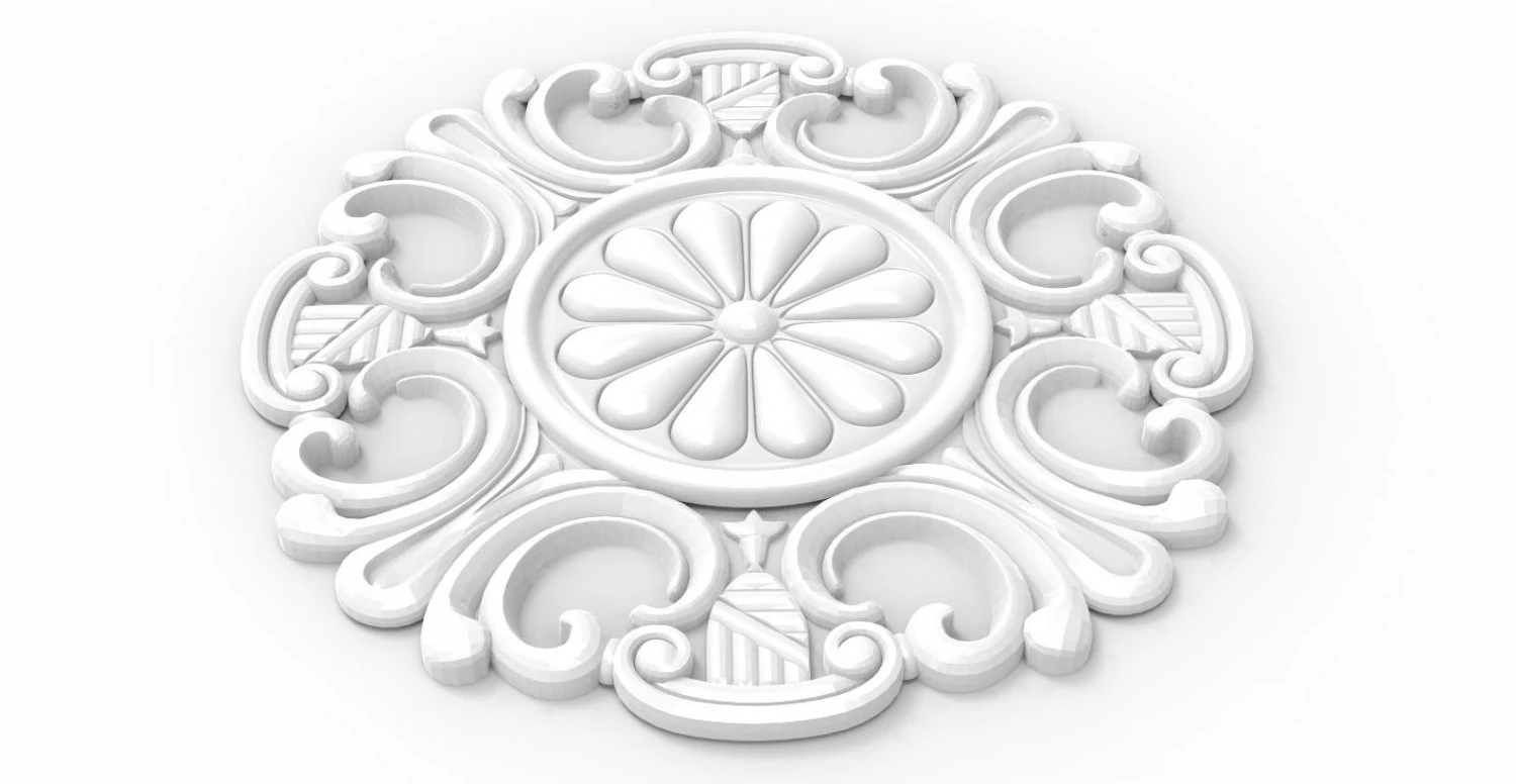 mah - moulure m04 3D Model .c4d .max .obj .3ds .fbx .stl .blend 