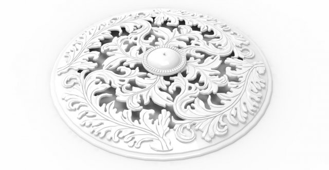 mah - moulure n02 Model 3D .c4d .max .obj .3ds .fbx .stl .blend 