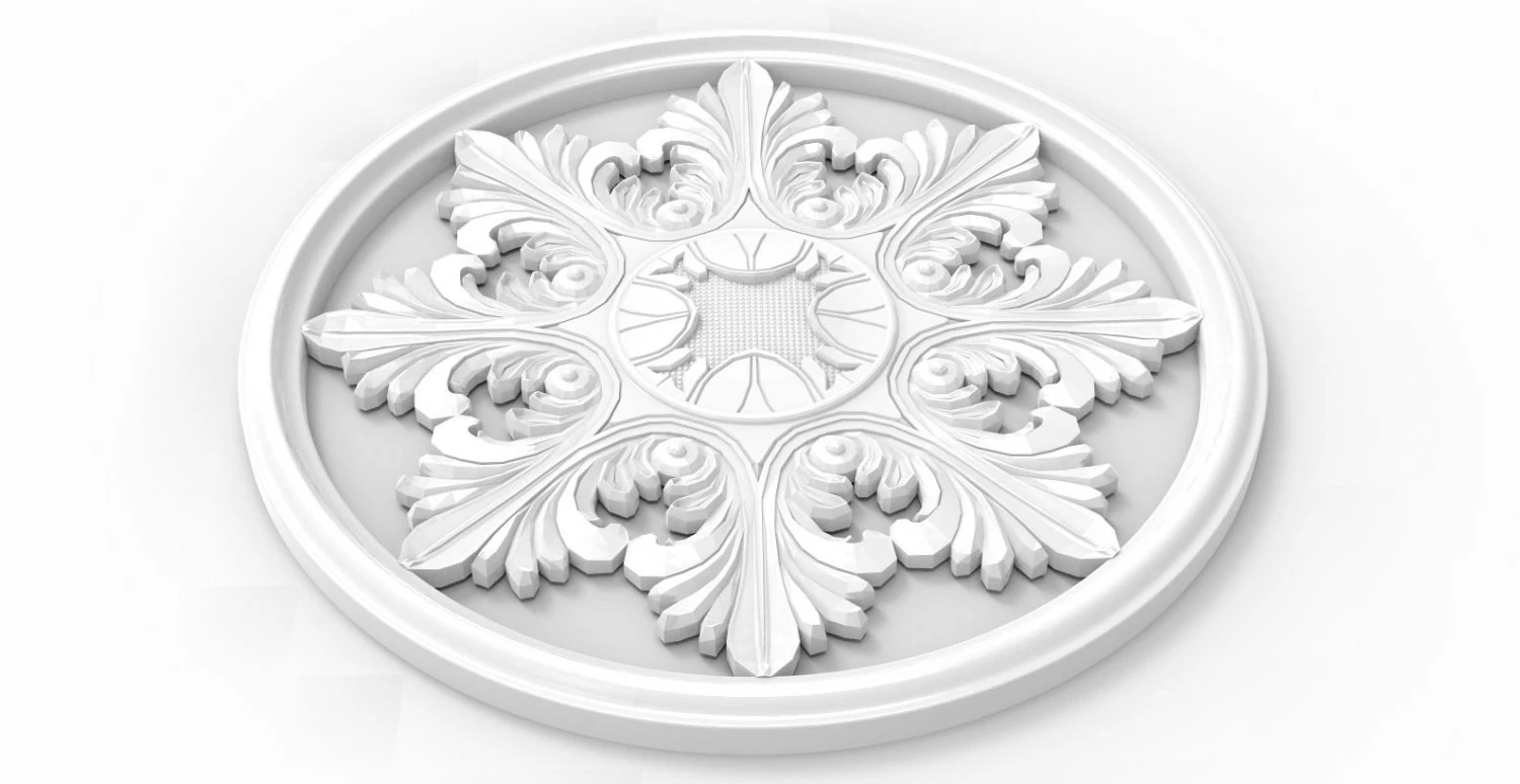 mah - moulure n04 3D Model .c4d .max .obj .3ds .fbx .stl .blend