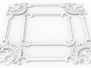 mah - moulure o02 Modello 3D