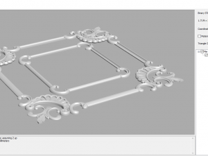 mah - moulure o02 3D Model