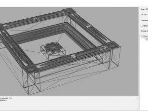 mah - moulure p02 Model 3D