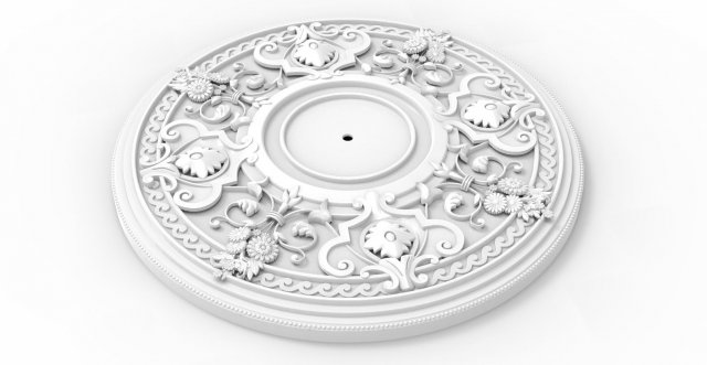 mah - moulure p03 3D Model .c4d .max .obj .3ds .fbx .stl .blend 