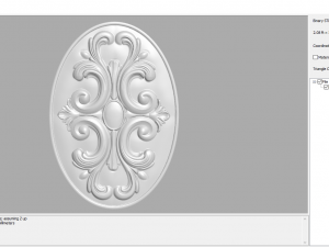 mah - moulure q01 Model 3D