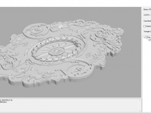 mah - moulure q03 Modello 3D
