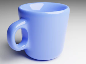 чашка для кухни 3D Модель