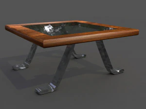 центральный стол 3D Модель