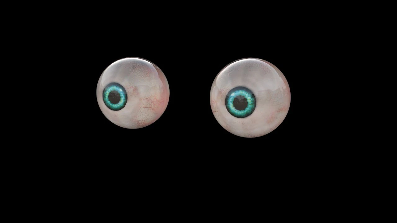 3d realistic human eye photorealistic model eyeball 3D Model .c4d .max .obj .3ds .fbx .stl .blend 