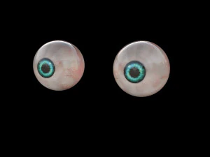 3d реалістична фотореалістична модель людського ока очного яблука 3D Модель