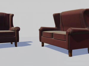 3d realistic chair 3D Model