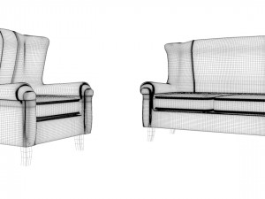 3d realistic chair 3D 모델