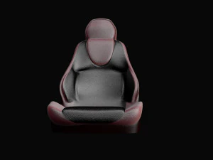 car racing seat 3D Model