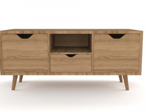 wooden furnitures collection 3Dモデル