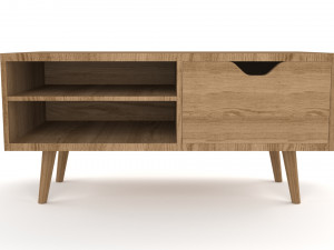 wooden furnitures collection 3Dモデル