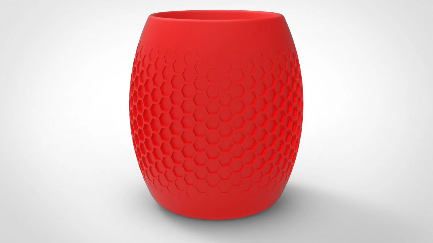 honeycomb vase 3D Model .c4d .max .obj .3ds .fbx .stl .blend 
