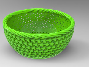fruit basket 3D Print Model