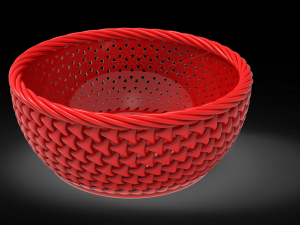 fruit basket 3D Print Model