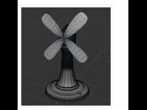 fan Modèle 3D