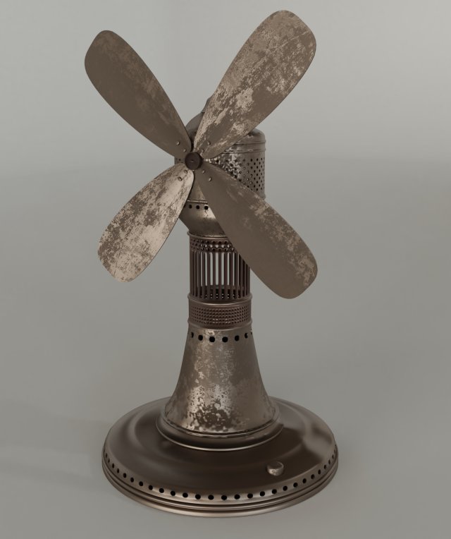 fan Modèle 3D .c4d .max .obj .3ds .fbx .stl .blend 