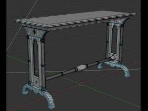 antiques console 3Dモデル