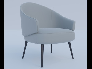 charlotte chair 3D 모델