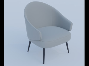 charlotte chair 3D 모델
