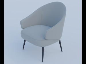 charlotte chair 3D 모델