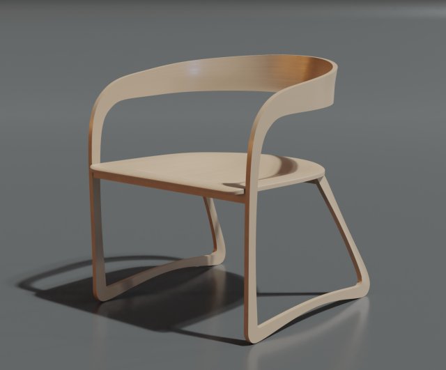 p narin dining chair 3D मॉडल .c4d .max .obj .3ds .fbx .stl .blend 