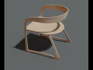 p narin dining chair 3D मॉडल