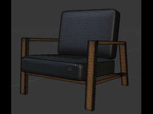p narin leisure chair 3D 모델
