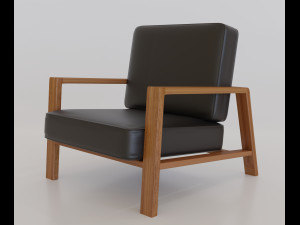 p narin leisure chair 3D 모델