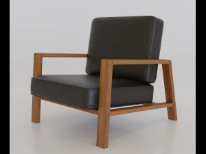 p narin leisure chair 3D Model