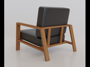 p narin leisure chair 3D 모델