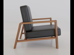 p narin leisure chair 3D Model